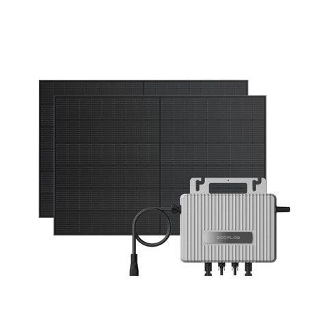 Комплект EcoFlow STREAM Microinverter + 2 x 400W Rigid Solar Panel Combo Bundle EFStreamMI800W+DIY5M+PV3M*4/2х400 фото