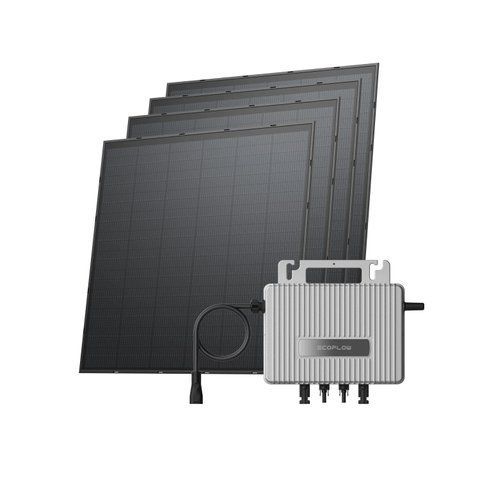 Комплект EcoFlow STREAM Microinverter + 4 x 250W Rigid Solar Panel Combo Bundle EFStreamMI800W+DIY5M+PV3M*4/2х250 фото