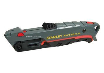 Ніж STANLEY "FatMax" : L= 150 мм. висувне лезо, трапецевидне, для оздоблювальних робіт 0-10-242 фото