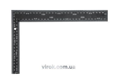 Кутник столярний VOREL : L= 400 х 600 мм. металевий [12/24] 18200 фото